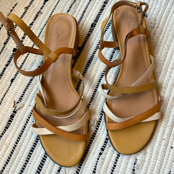 Madewell heeled sandal - Picture 1 of 2